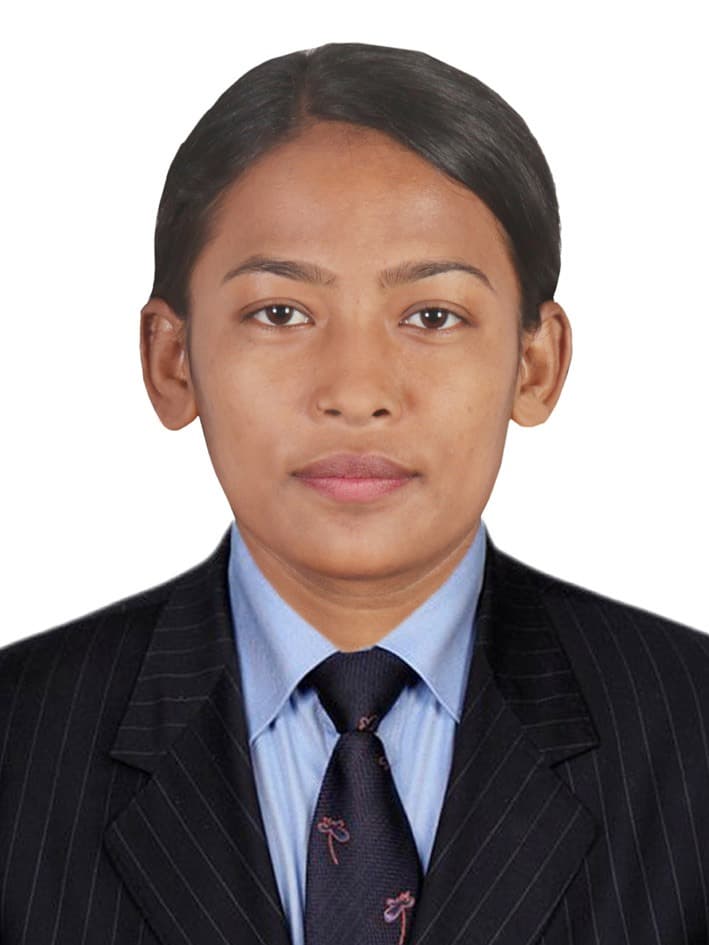 Sadhana B.K., student from Kawasoti, Nawalpur, Achievers Education success story